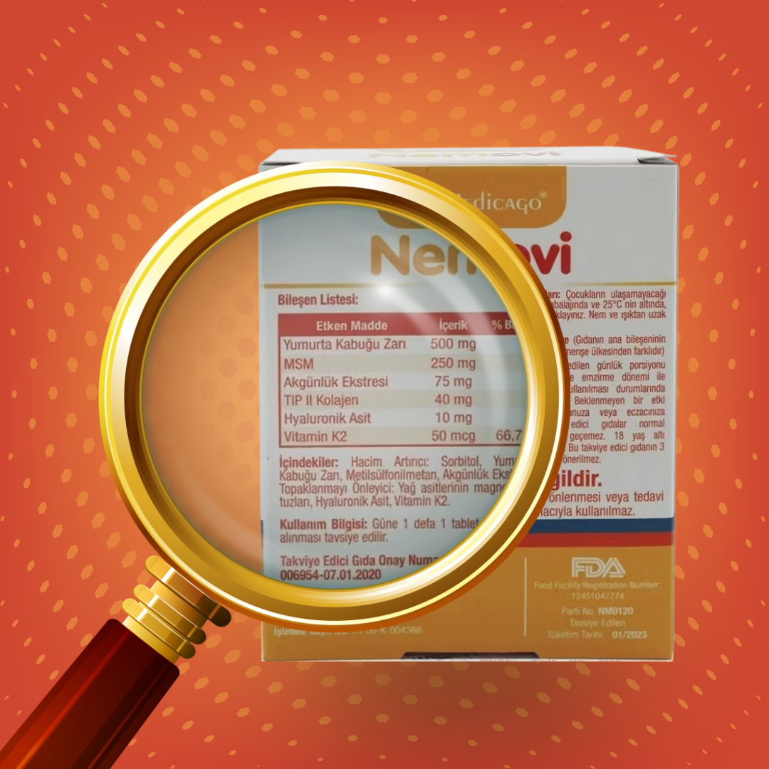 Takviye Edici Gıda Etiketi Nasıl Okunur? Medicago Rehber